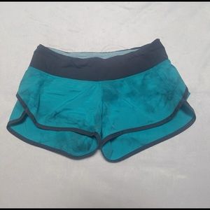 Lululemon running shorts size 2